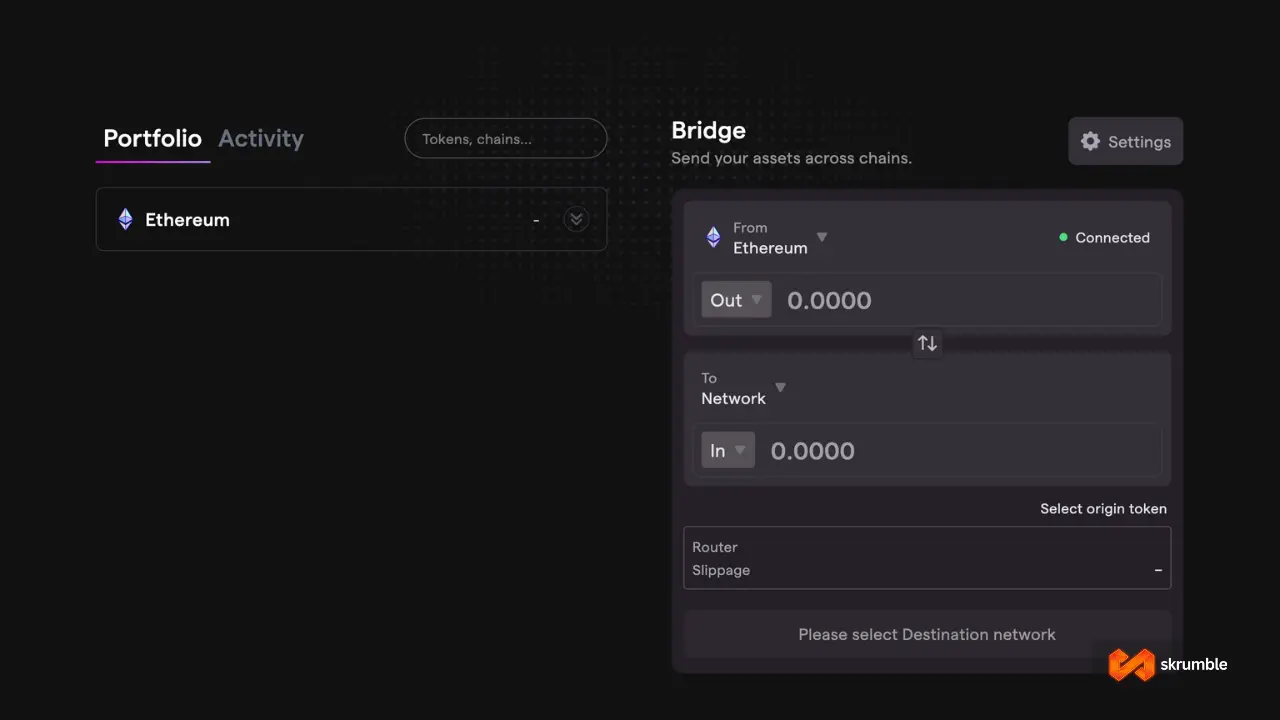 Synapse Protocol Bridge interface