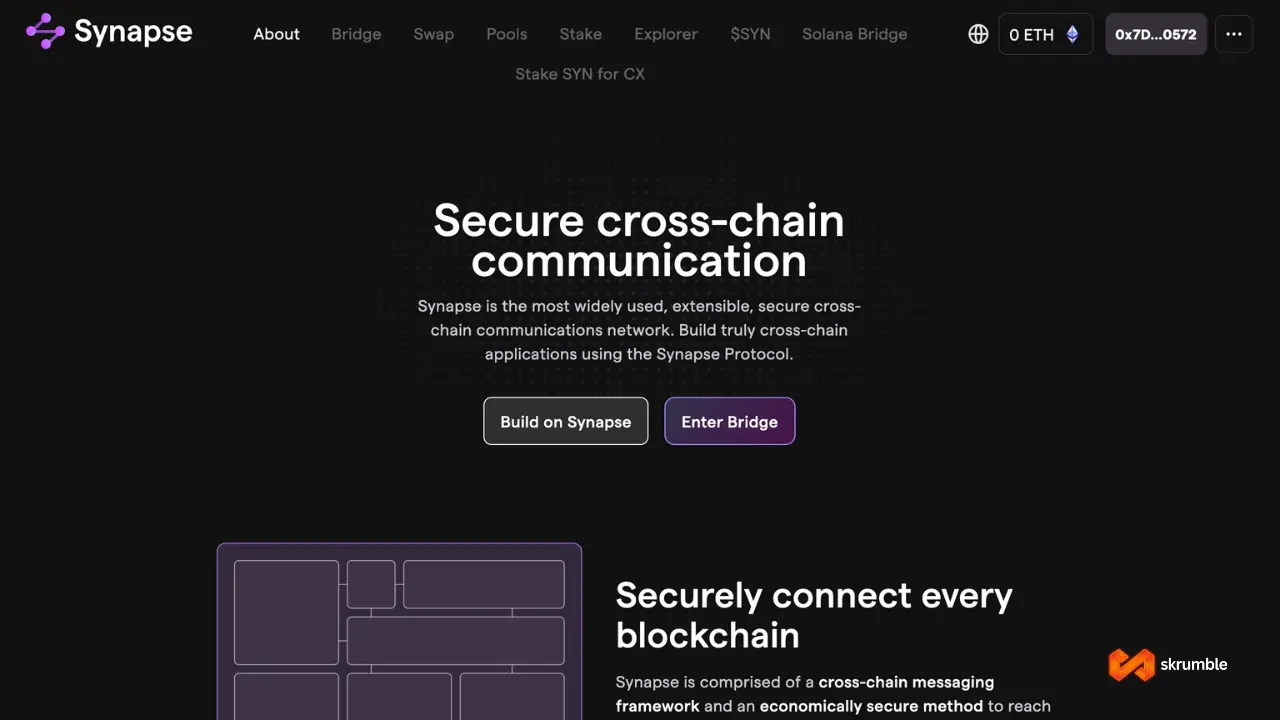 Synapse Protocol homepage