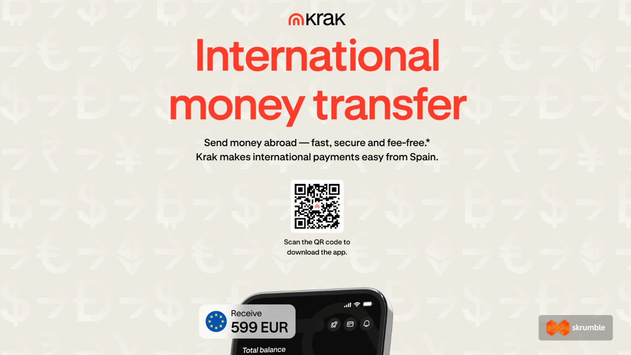 the new Kraken international money transfer service Krak